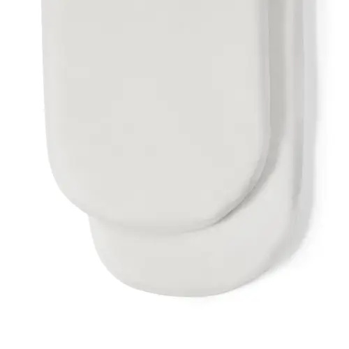 Organic Moses Basket Fitted Sheets in White