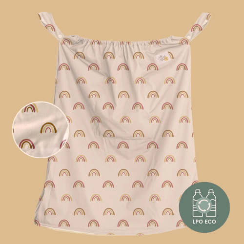 LPO - Sac deluxe pour couches souillées - Arc-en-ciel - ECO