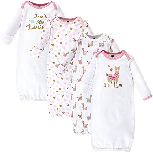 Hudson Baby baby-girls Cotton Gowns