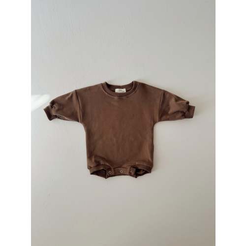 Sweatshirt Romper | Hot Cocoa