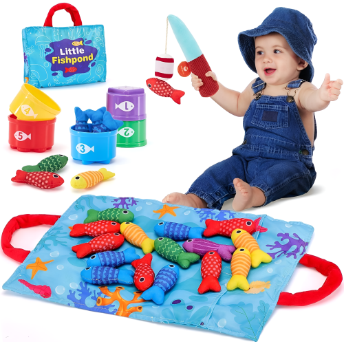 Montessori Baby Fishing Game