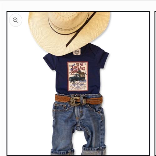 Land of Cowboys Onesie – Cowkid Clothing Company