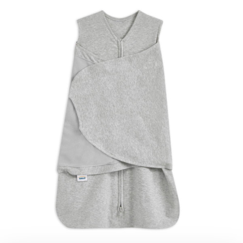 Heather Gray Cotton Swaddle - small | HALO