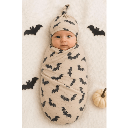 Bat swaddle (cream)