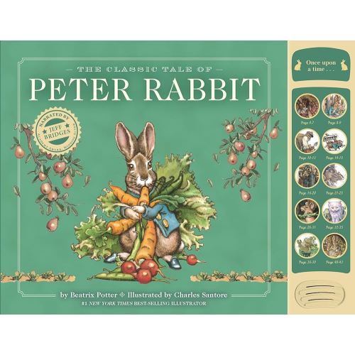 The Classic Tale of Peter Rabbit: A Press and Play Storybook (Charles Santore Children's Classics)