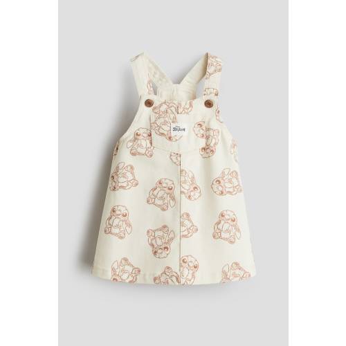 PRINTED OVERALL DRESS