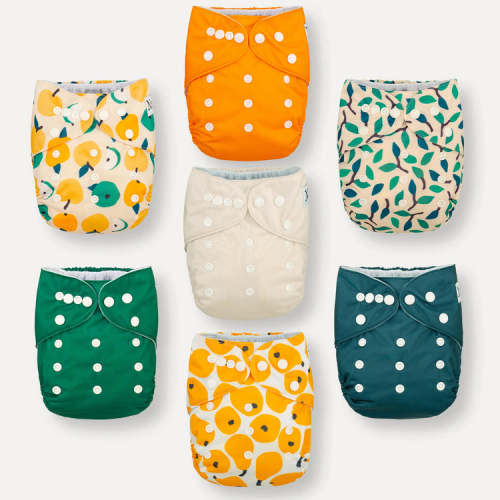 Cloth Diaper Covers Set | Pear-Fection