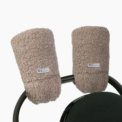 7AM Enfant Warmmuffs - Oatmeal Teddy