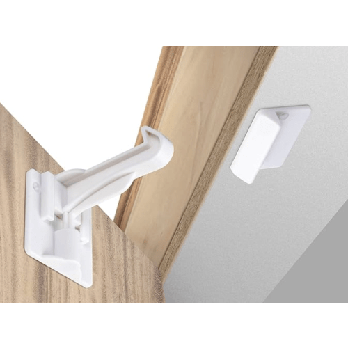 Invisible Baby Proofing Cabinet Latch Locks (10 Pack)