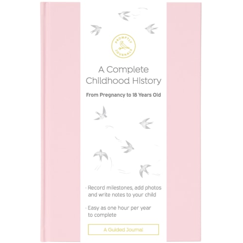 A Complete Childhood History: From Pregnancy to 18 Years Old (Pink, Le – Promptly Journals