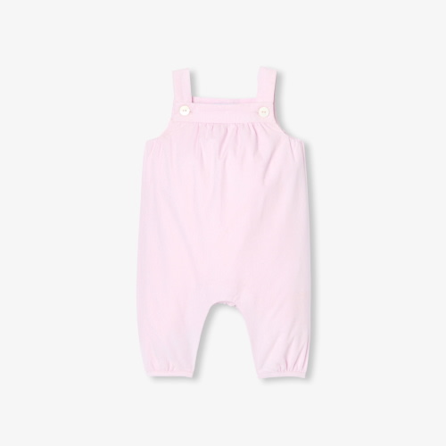 Baby girl velvet overalls 6-12M