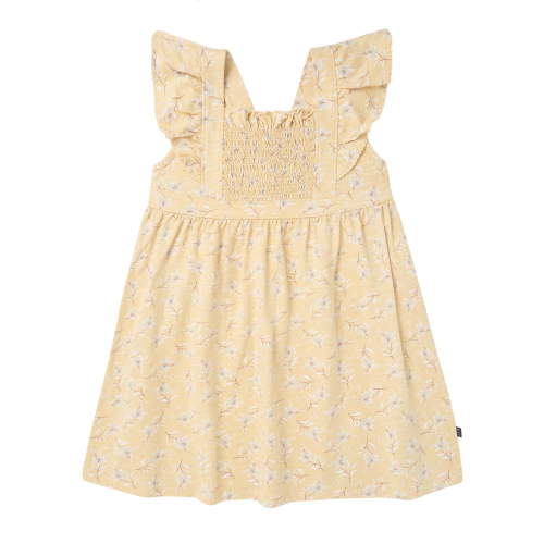 Modern Moments by Gerber Baby and Toddler Girl Smocked Pinafore Dress, Sizes 0/3 Months - 5T