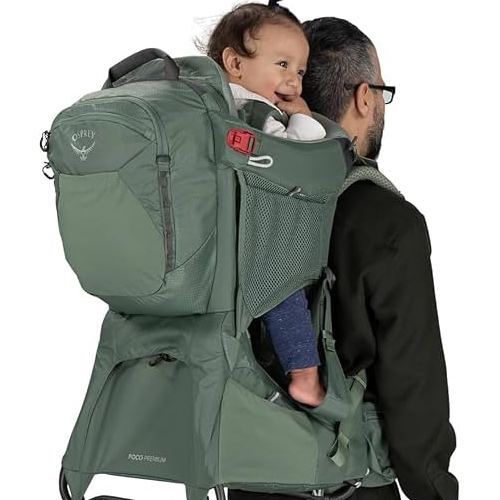 Osprey Poco Premium Child Carrier Backpack - Adjustable Travel Baby Carrier with Sunshade - Hiking Carrier for Toddlers
