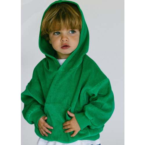 Terry Hoodie- Green