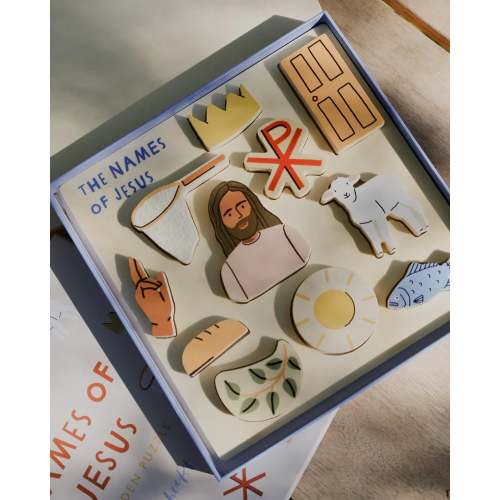 Names of Jesus Wooden Puzzle