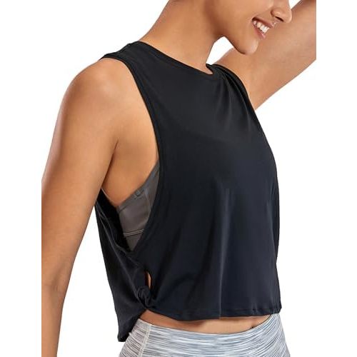 CRZ YOGA Pima Cotton Dropped Armhole Tank