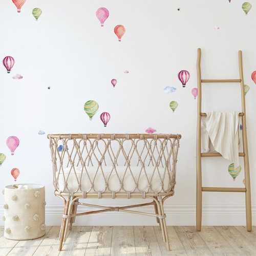 Hot Air Balloons Wall Decals