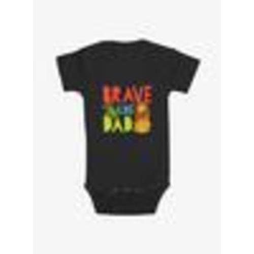 Disney The Lion King Brave Like Dad Infant Bodysuit - BLACK | BoxLunch
