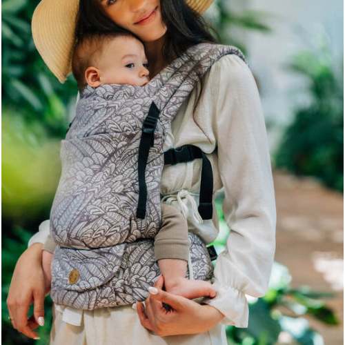 LennyLight Carrier, Standard Size, jacquard weave, 100% bamboo viscose - WILD SOUL - GAJUSZ