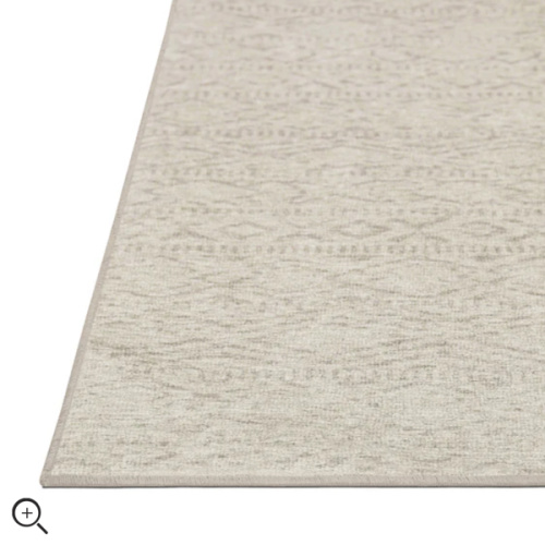 Tabor - Natural/Ash- Washable Rug– Tumble