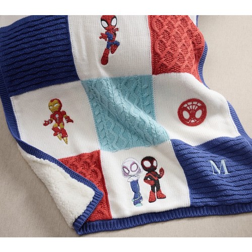 Marvel's Spidey and His Amazing Friends Heirloom Toddler Blanket