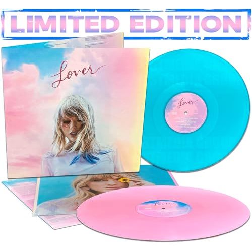 Lover - Swift Taylor Limited Baby Pink and Light Blue 2LР