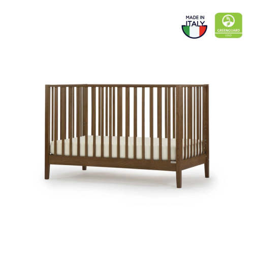 LaLa 3-in-1 Convertible Crib - Walnut