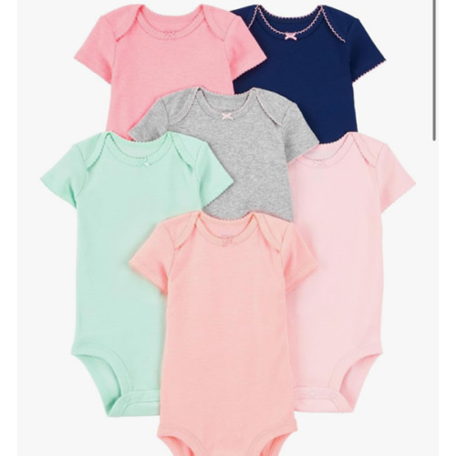 Simple Joys by Carter's Baby Girls' 6-Pack Sleeveless Bodysuit