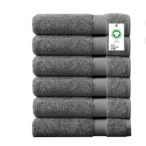 Set of 100% Organic Cotton Baby Towels