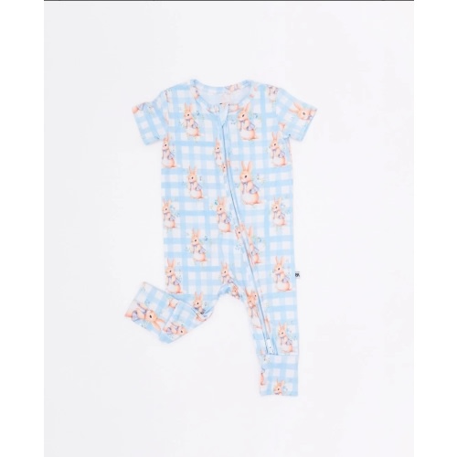 Cottontail Cutie Short Sleeve Romper