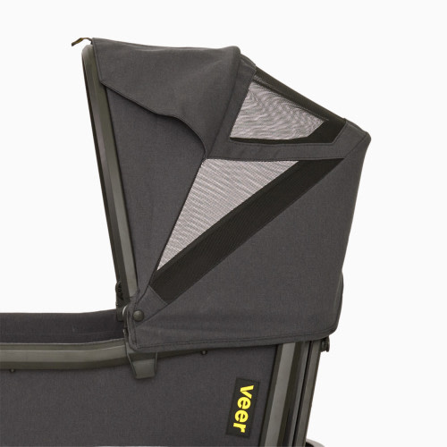 Veer Cruiser Wagon Retractable Canopy XL - Heather Grey