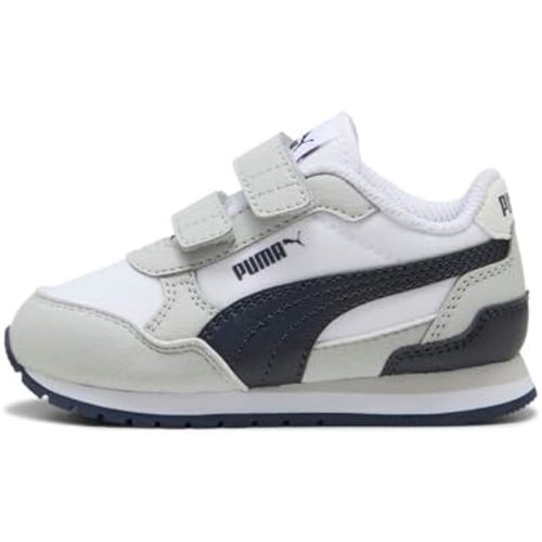 PUMA Unisex-Child St Runner Hook and Loop Sneaker