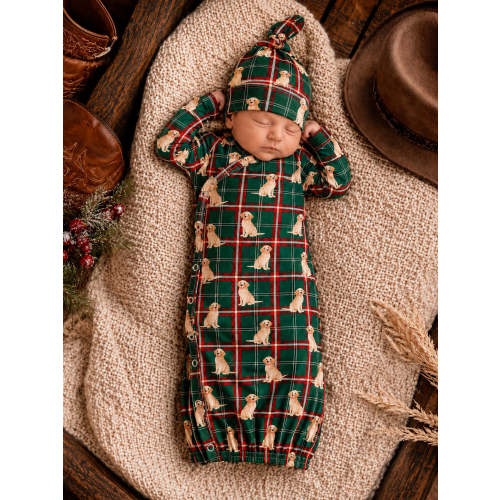 Gown, Country Christmas Retrievers