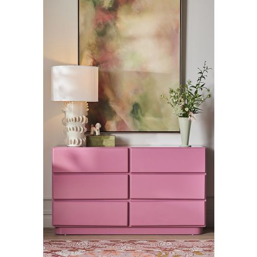 Wright Lacquer Six-Drawer Dresser