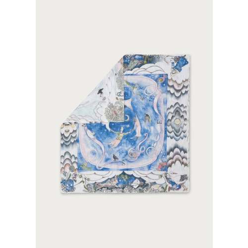 Secret Skies Organic Cotton Muslin Swaddle Blanket Forivor
