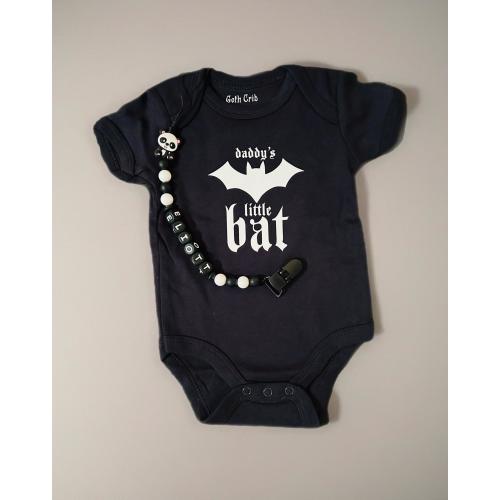 Alternative onesie - mommy/daddy little bat