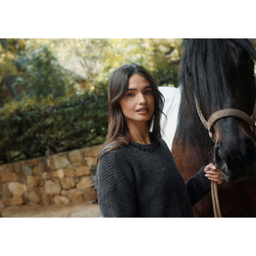 CozyChic® Scallop Edge Receiving Blanket | Barefoot Dreams®