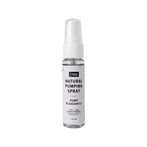 CoBoo Organic Breast Pumping Spray | Flange Spray Prevents Sore Nipples | Reduces Friction | Made in USA - 1 Fl Oz (Pack of 1)
