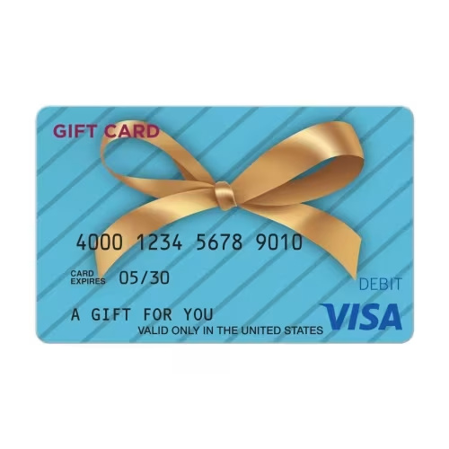 Visa, Mastercard & Amex Gift Cards