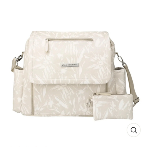 Boxy Backpack Deluxe in Linen Blossoms