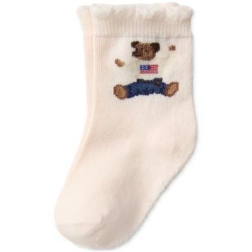 Baby Girls Sitting Bear Socks