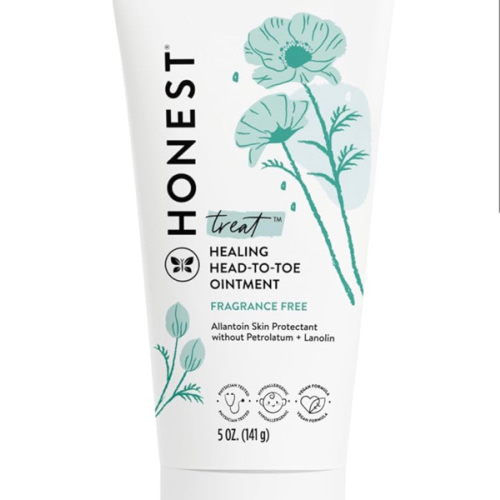 The Honest Company Head to Toe Multi-Purpose Healing Ointment, Safe for Sensitive Skin, Hypoallergenic, Fragrance-Free, Vegan, 5 oz