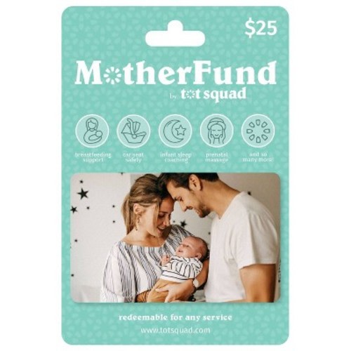 Tot Squad $25 Motherfund Baby Registry Gift Card Services for Every Stage of Parenthood Gift Card