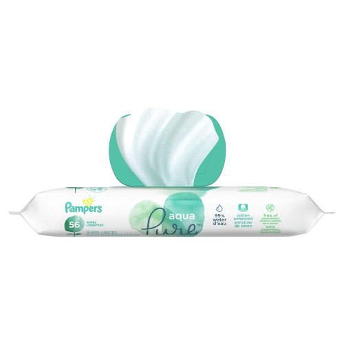 Pampers Aqua Pure Sensitive Baby Wipes, 1 pk