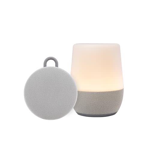 Yogasleep Duet White Noise & Hushh 2 Portable Sound Machine Bundle, 30 Natural Sounds, Bluetooth-Wireless Speaker for Travel, Sleep Aid & Noise Cancelling for Adults & Baby