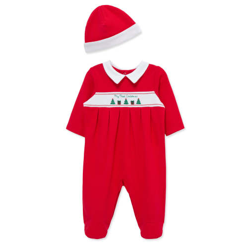 Little Trees Footie & Hat (NM-9M)