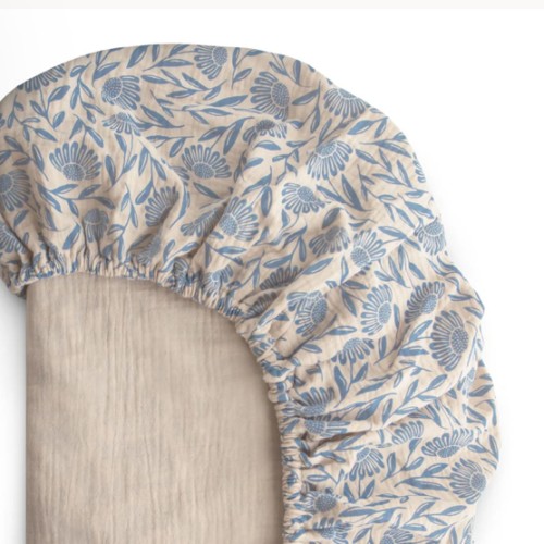 Mushie Extra Soft Muslin Crib Sheet – Babyletto