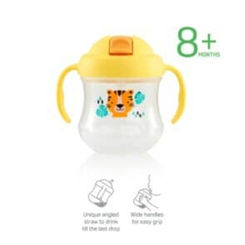 Pigeon New Mag Mag Straw Cup Yellow Tiger 200ml