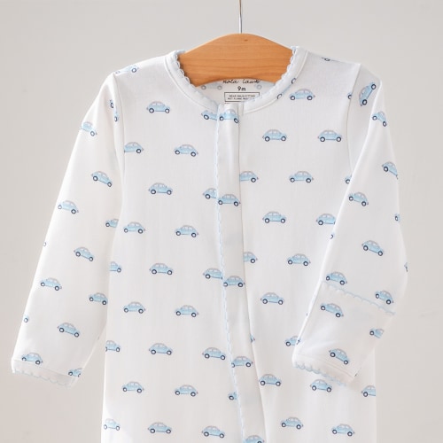 Little Blue Wheels Organic Cotton Pajamas – Simple Steps Market
