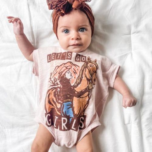 Let's Go Girls Graphic Romper